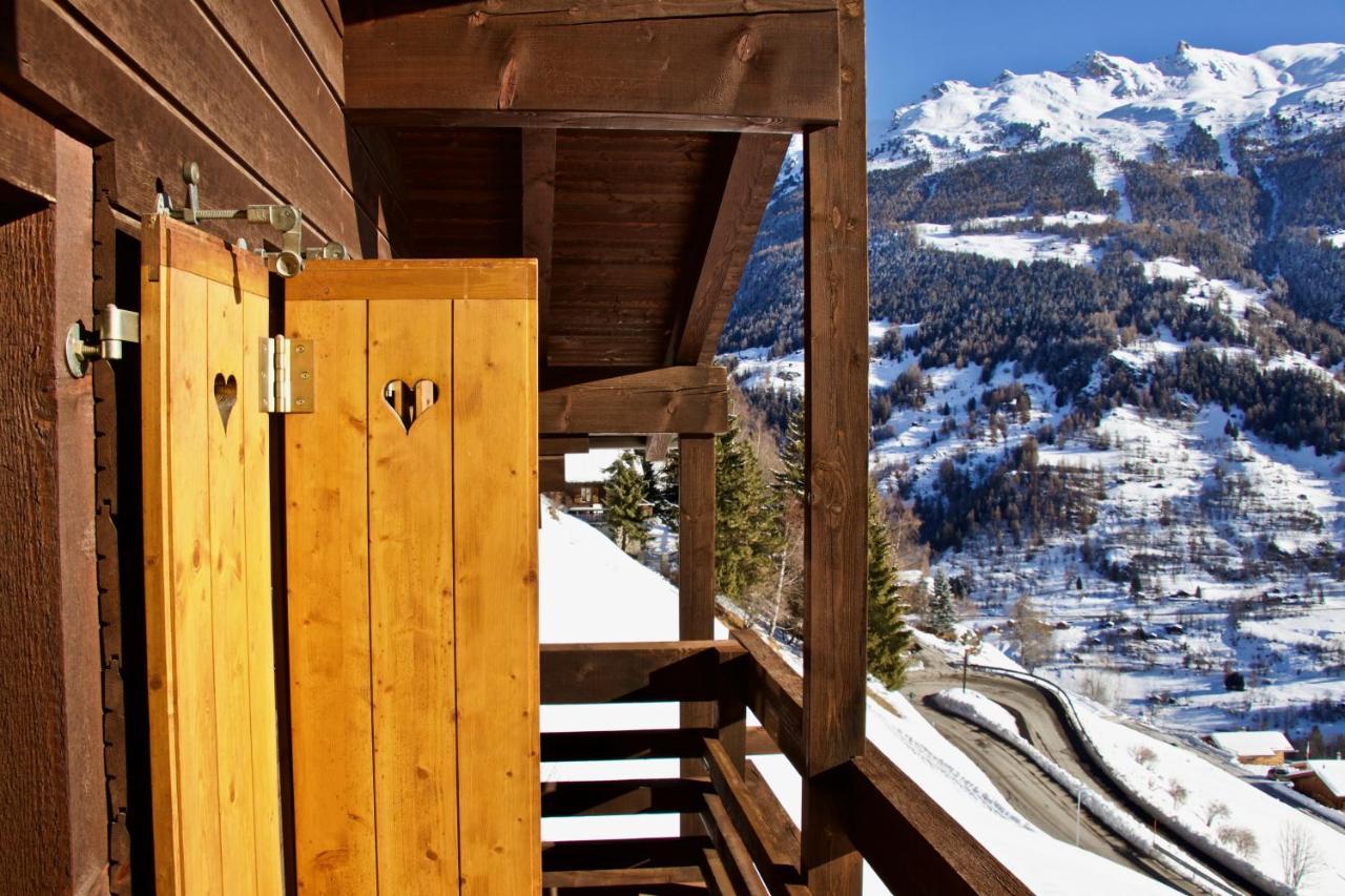 Chalet Abraxas With Astonishing View - Grimentz Villa Bagian luar foto