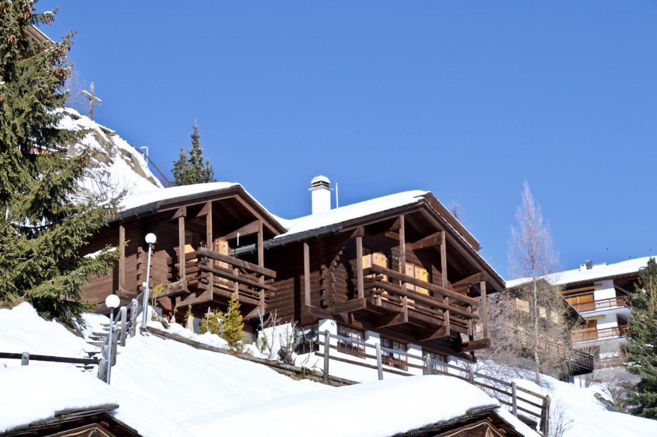 Chalet Abraxas With Astonishing View - Grimentz Villa Bagian luar foto