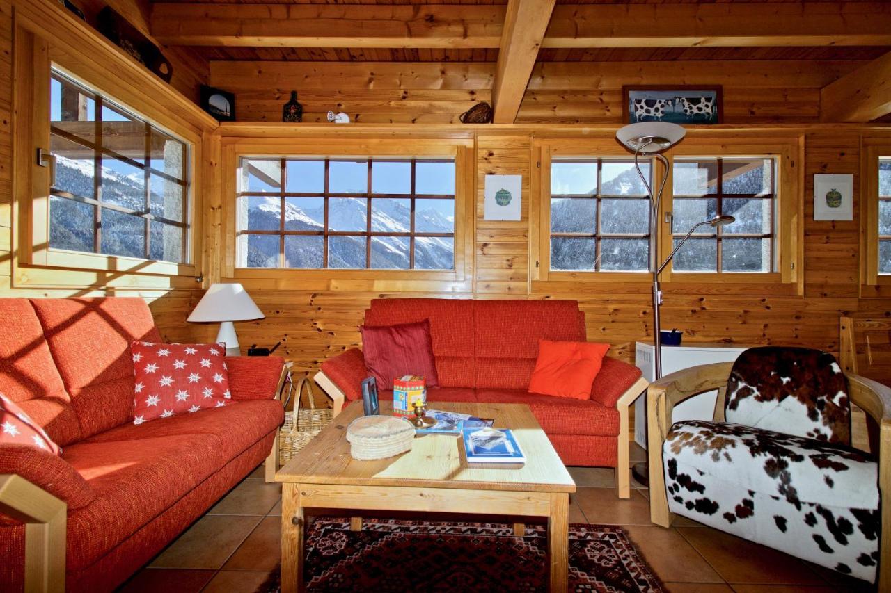 Chalet Abraxas With Astonishing View - Grimentz Villa Bagian luar foto