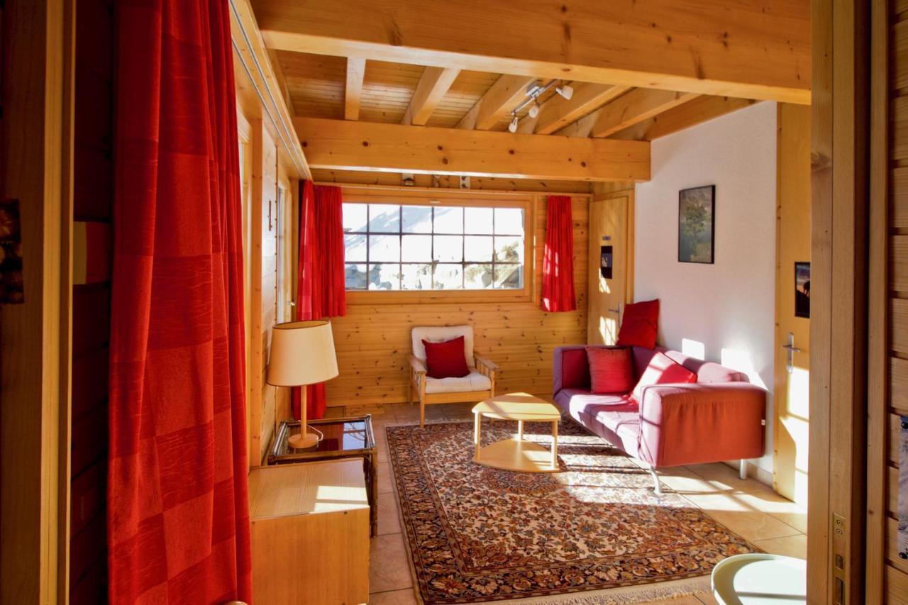 Chalet Abraxas With Astonishing View - Grimentz Villa Bagian luar foto