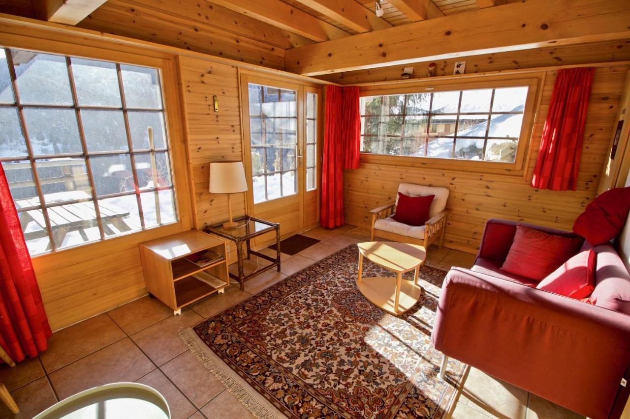 Chalet Abraxas With Astonishing View - Grimentz Villa Bagian luar foto