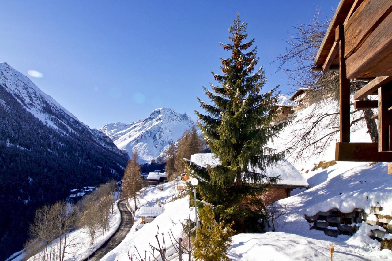 Chalet Abraxas With Astonishing View - Grimentz Villa Bagian luar foto