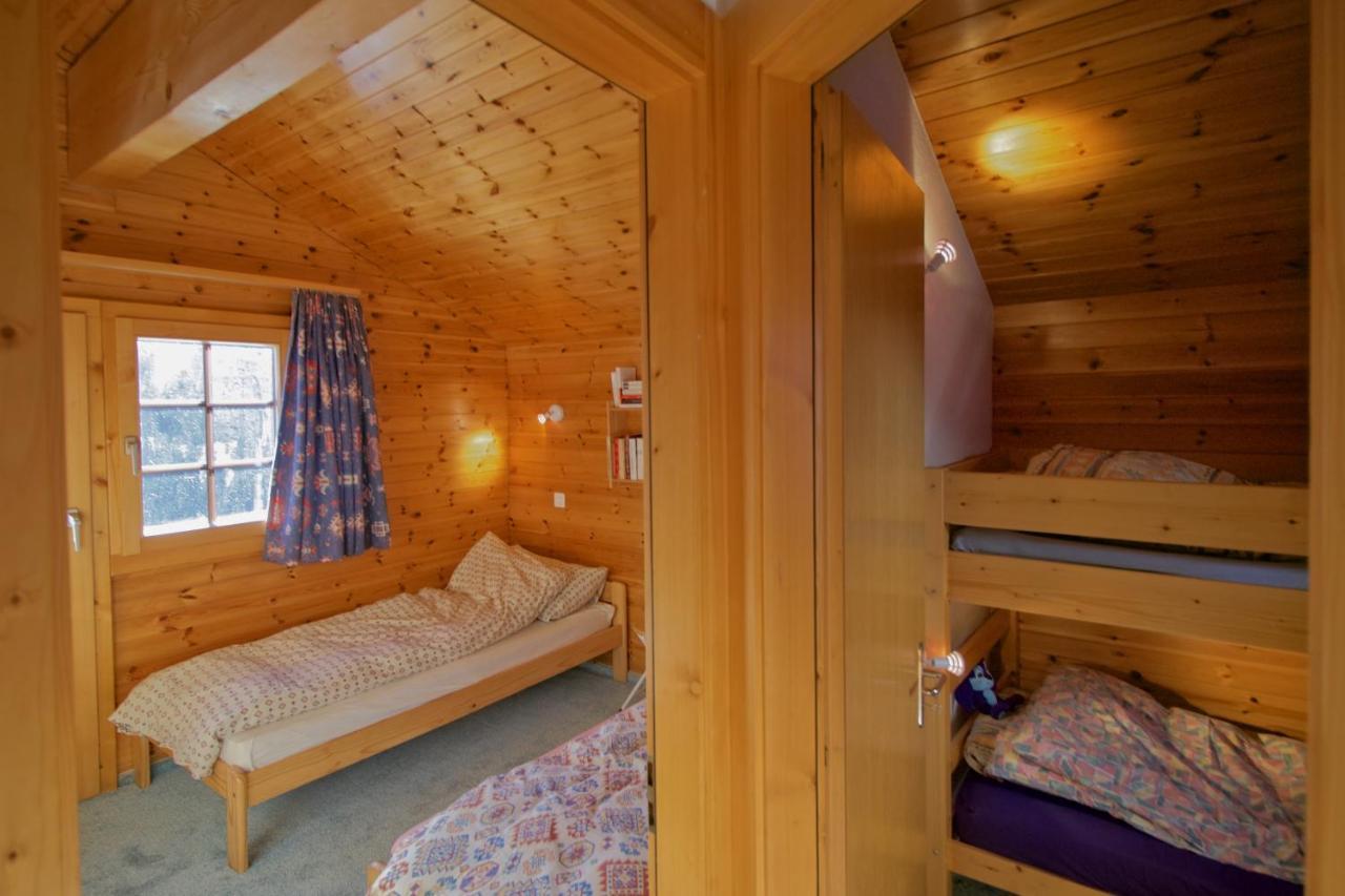 Chalet Abraxas With Astonishing View - Grimentz Villa Bagian luar foto
